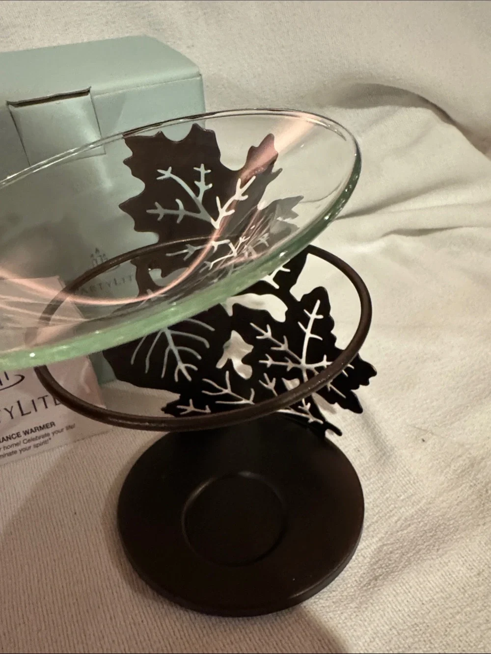 PartyLite bronze metal